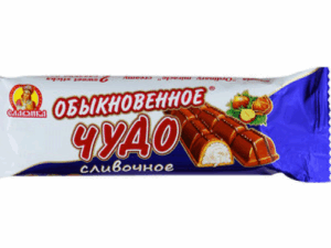 Вафли Чудо Обыкновенное сливочное 55г*24шт. (КФ 'Славянка')