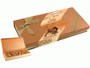 шок.конфеты SORINI SOFIA 270г. (827) *8шт.(Италия.) (18мес)