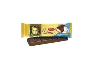 Шоколад Алёнка с молочно-злаковой начинкой (батончик) 45г*20 шт Кр.Октябрь 85г *10шт.