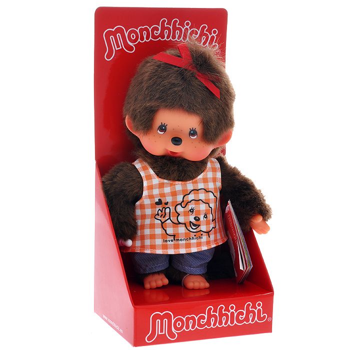 Пластиковое яйцо 'Мончичи' Monchhichi драже в капсуле с игрушкой 10г.*9шт. Dali