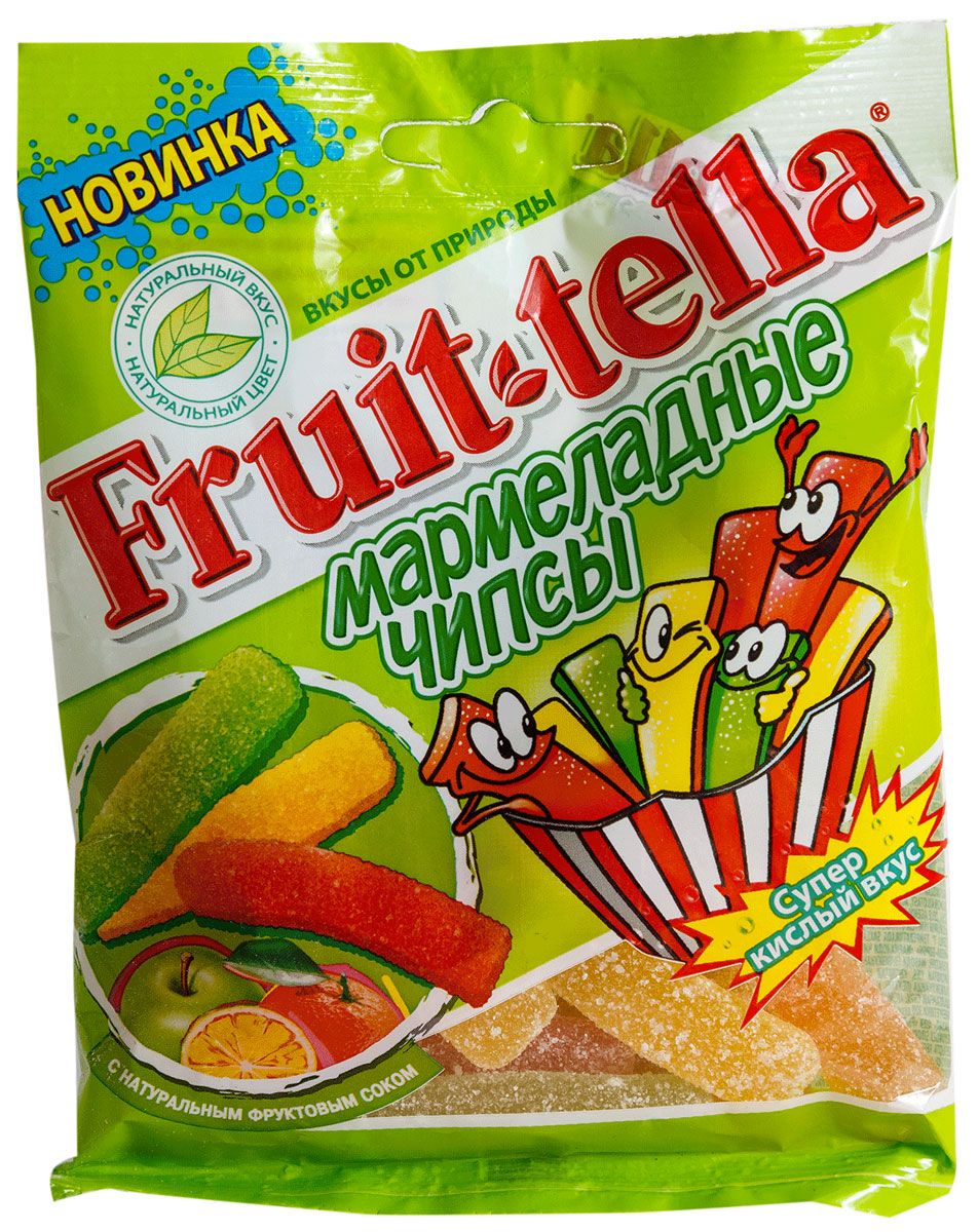 Мармелад жевательный 'Фрутелла'Чипсы 70г.*30шт.(Перфетти Ван Мелле)