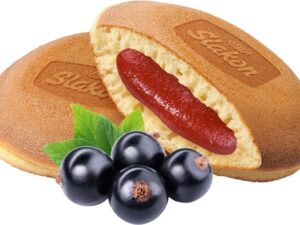 Оладьи Панкейк сдобные с джемом черная смородина 0,500г