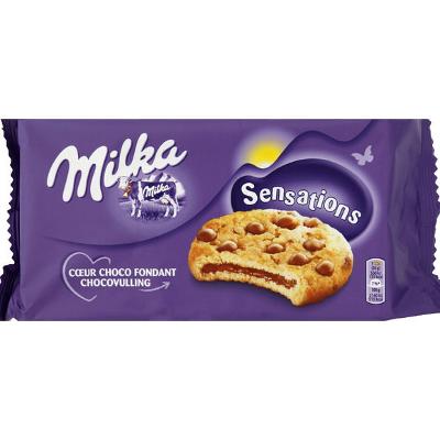 Милка Сенсейшн печенье с кусочками шоколада 156гр.*12шт.(Польша)