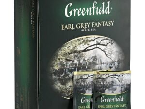 Чай Гринфилд черный с бергамотом 100пак*9шт GREY FANTASY TEABREEZE