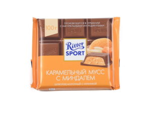 Шоколад Риттер Спорт карамельный мусс молочный 100г*11шт