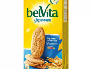 Печенье Bel Vita Утреннее злаковые хлопья 225г*20шт.