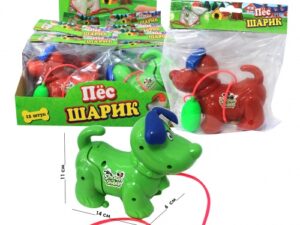 Пёс Шарик, игрушка+драже 5г.*12шт.