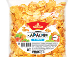 Крекер КАРАСИКИ с солью 250гр. (Ясная Поляна)