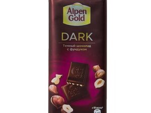 Шоколад'Alpen Gold' горький с фундуком (Dark) 85г. 1*21шт.