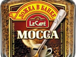 Кофе 'Ле Кафе Мокка' (с ложкой) с/б 95г*12шт