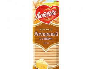 Крекер ЯНТАРНЫЙ с сыром 235г*24шт (Вор) Любятово