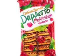 Сдобные палочки ДАРЛЕТТО (Снежка) с малиновым джемом 370г*10шт (Тестори)(Изделия хлебобулочные)