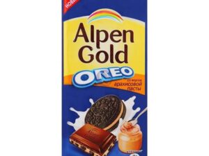 Шоколад 'Alpen Gold' ОREO молочный со вкусом арахисовой пасты 95г.*19шт.