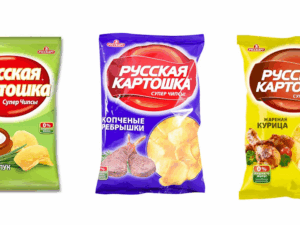 Русская картошка 50гр. Ассорти 1*28шт.