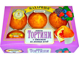 Тортини 200гр. Лесная ягода 1*16шт (Махариши)