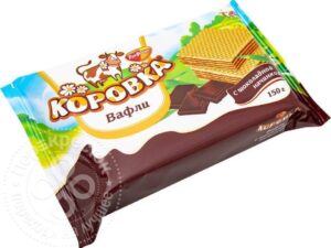 Вафли Коровка с шоколадной начиной 150г*22штРот Фронт