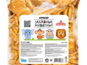 Крекер сладкий 'Забавные Животные' 4,5кг. Ясная Поляна ГОСТ
