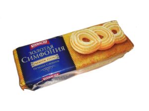 Печенье сдобное 'Золотая симфония' 230г.*15шт. (Кухмастер)