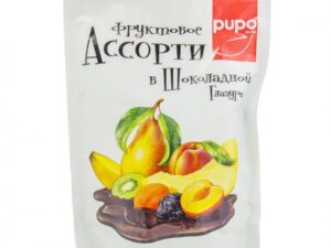 Ассорти натур. сушеные фрукты 300г.*8шт. PUPO.(Собрание ООО)