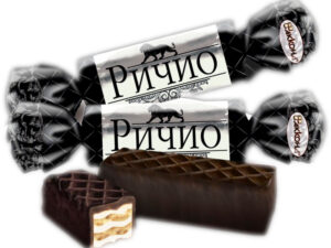 Конфеты Ричио вафельные молоко в глазури 3кг. (Акконд)