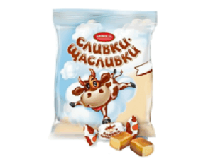 Ирис молочный 'Сливки щасливки' 250г.*20шт ( Азовская КФ)