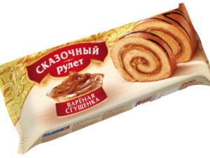 Рулет СКАЗОЧНЫЙ 200гр. Вареная сгущенка 1*15шт (Раменское)