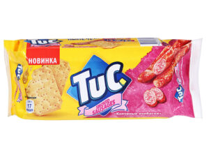 Крекер ТУК копченые колбаски 100г*24шт (Монделез)