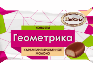 Конфеты'Геометрика' вафельные с карамелизированным молоком3кг. (Акконд)