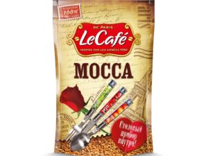 Кофе 'Ле Кафе Мокка' (с ложкой) пакет 150г*12шт