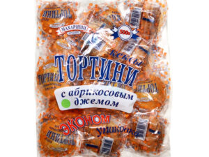 Тортини 500гр. Абрикос 1*7шт. (Махариши)