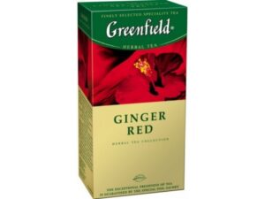 Чай Гринфилд травяной каркаде с имбирем 2г*25пак*10шт GINGER REDTEABREEZE