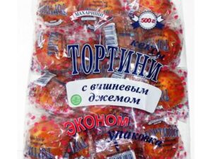 Тортини 500гр. Вишня 1*7шт (Махариши)