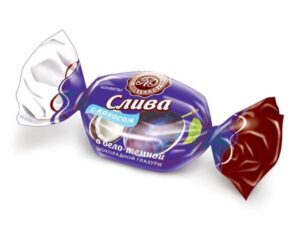 Конфеты Слива в шоколадной глазури 3кг. (Микаелло)