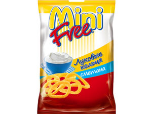 Луковые кольца MiniFree в ассортименте 45гр.*24шт.