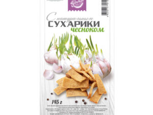 Сухарики Фортуна нат. чеснок 145г*12шт.