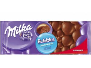Шоколад пористый МИЛКА БАБЛС молочный 83г. 1*15шт.