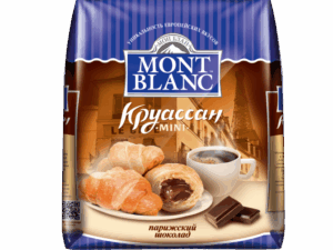 Мини-круассаны Mont Blanc Парижский Шоколад 200гр.*8шт. (АО "СМАК")
