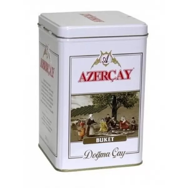 Чай Азерчай Букет черный 200гр.*15шт. ж/б.